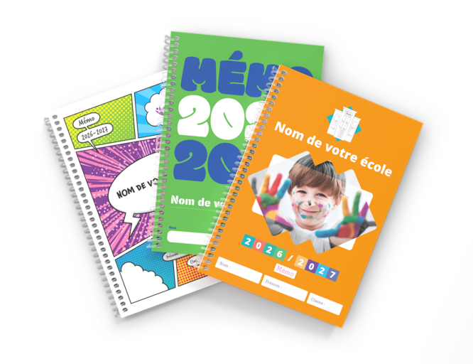 page de l'agenda étudiant